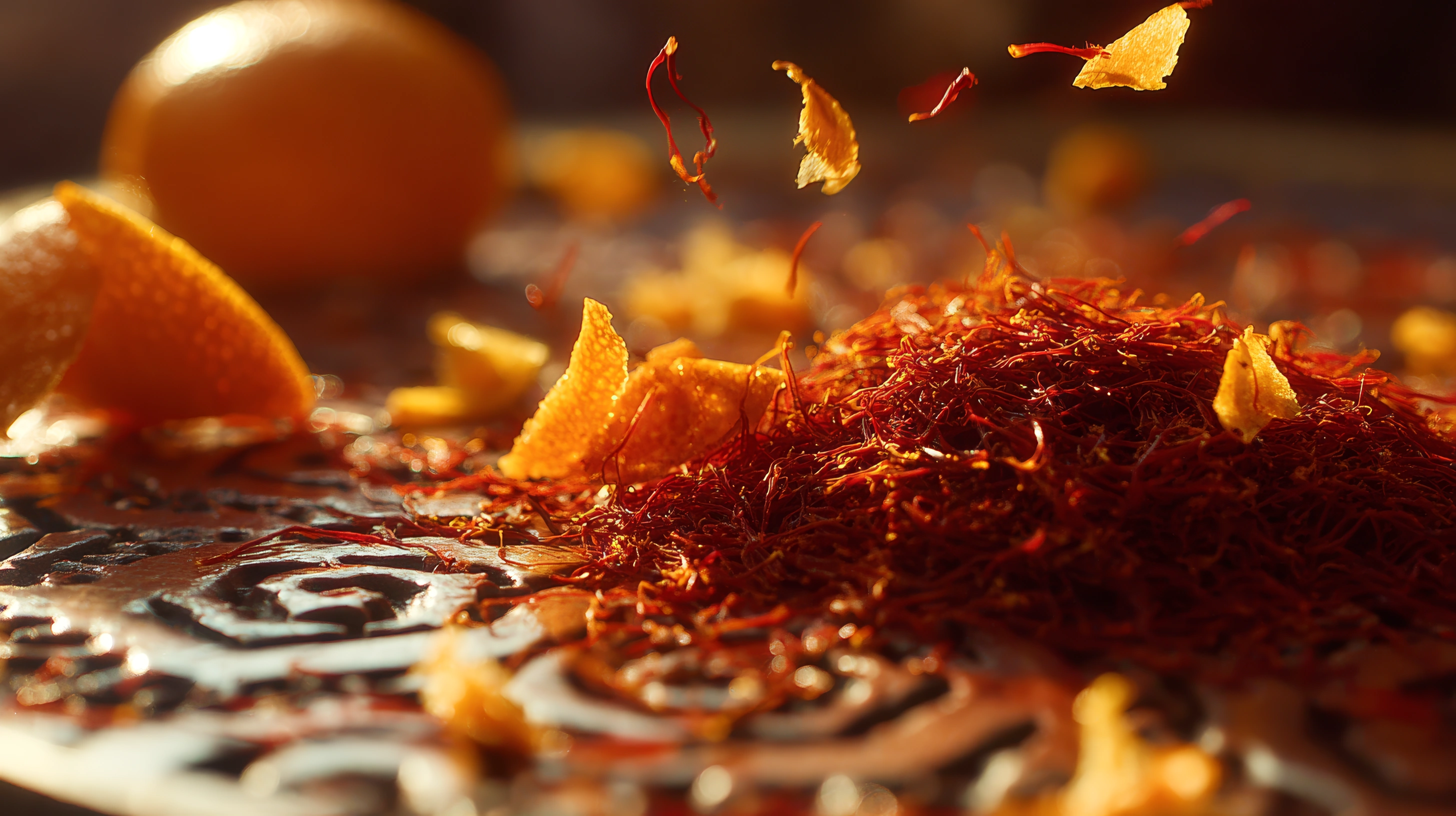 Amber Saffron Amour